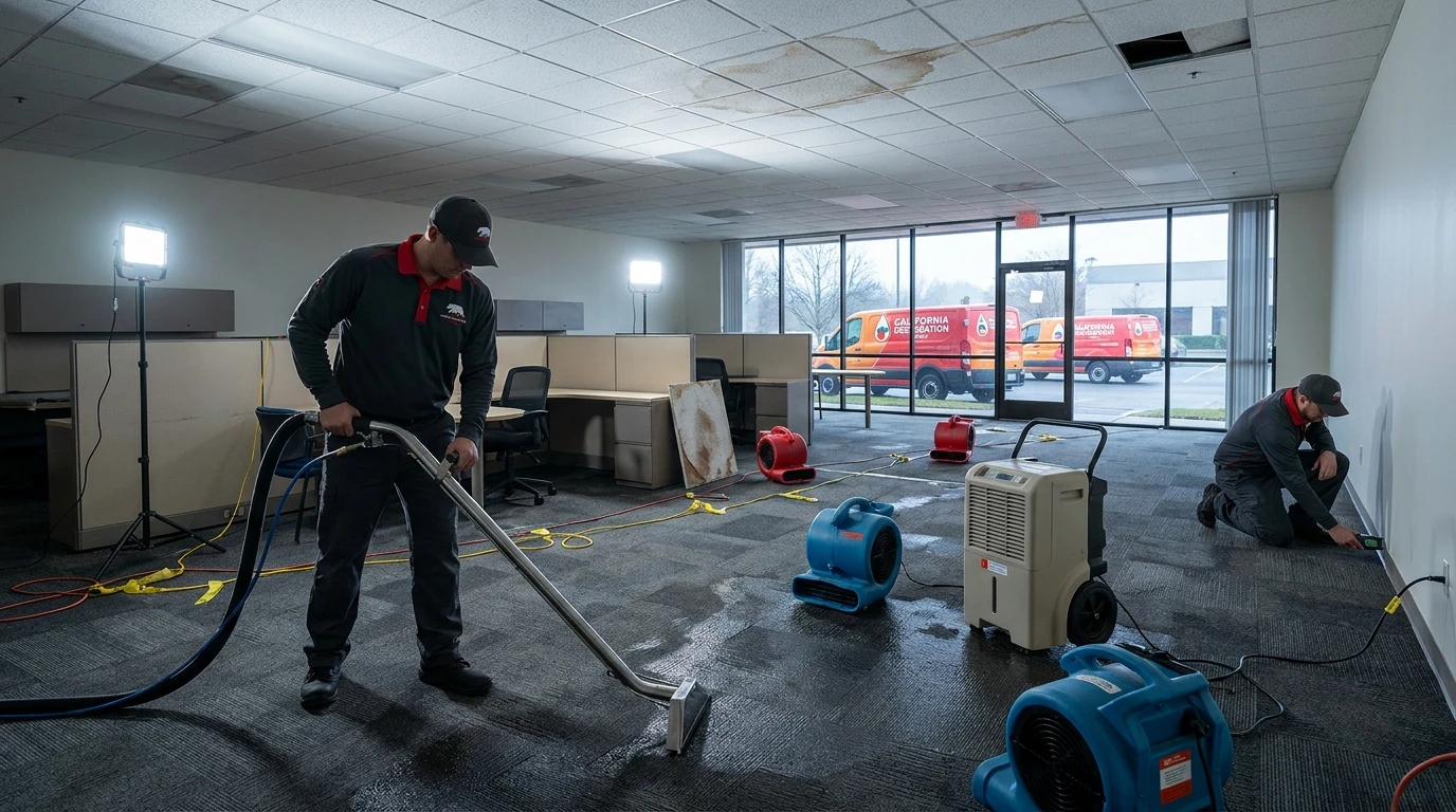Commercial Water Damage Restoration: How Businesses Limit Downtime After a Loss